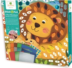 Set di Mosaico Animali della Savana