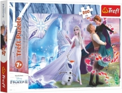 Puzzle 200 pezzi – magico mondo delle sorelle DISNEY FROZEN Trefl
