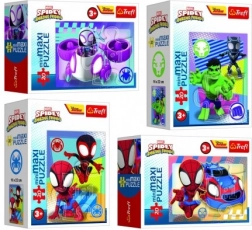 Minipuzzle miniMAXI 20 pezzi MARVEL Spidey e i suoi fantastici amici