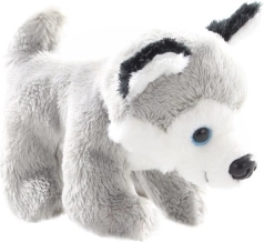 Husky di peluche 13 cm