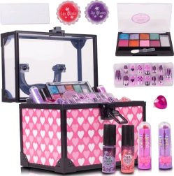 Valigetta cosmetica per trucco e manicure per bambini