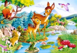 Puzzle 120 pezzi Little Deer