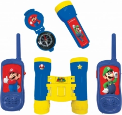 Set avventura con walkie-talkie Super Mario per bambini