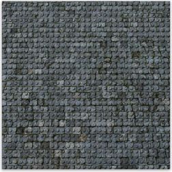 Tappetino di design BRIXIES Plus - cubetti 25,5 x 25,5 cm