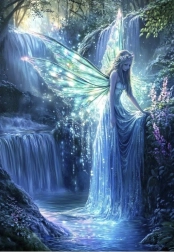 Puzzle Cascate Tranquille 1000 pezzi