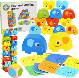 Woopie Elefante verde sull'elefante gioco