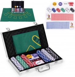 Set da Poker e Blackjack ModernHome nella valigetta