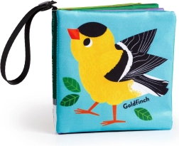 Mudpuppy Libro in tessuto per passeggino Uccellino