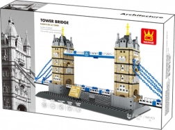 Set di costruzione ponte a torri TOWER BRIDGE – serie Edifici, 969 pezzi