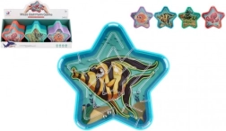 Teddies labirinto a biglie a forma di stella – rompicapo tascabile per bambini (mix di colori)