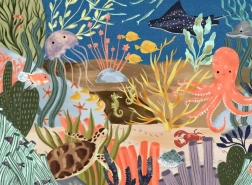 Puzzle Oceano Whimsy 500 pezzi Ravensburger