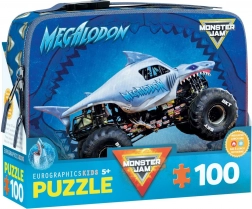 Puzzle EUROGRAPHICS con custodia termica Megalodon Monster Jam 100 pezzi