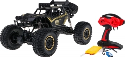 Crawler RC in metallo 1:8 con trazione 4x4 e LED per bambini 3+