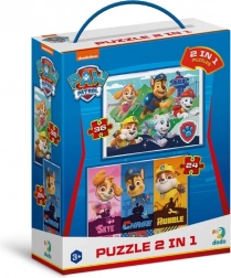 DODO Puzzle Paw Patrol: Cuccioli Fantastici 2 in 1