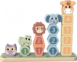 Giocattoli impilabili Safari Animali