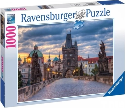 Praga: Passeggiata sul ponte Carlo puzzle 1000 pezzi