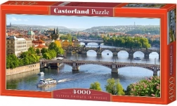 Puzzle Ponti sulla Moldava a Praga