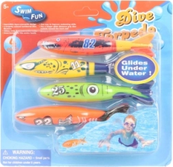 Razzi subacquee per bambini – set da 4 pezzi