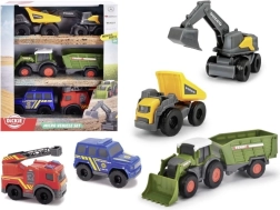 Dickie toys city micro set di veicoli 6 pz