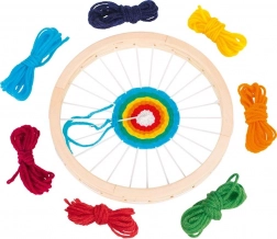 Telaio rotondo in legno Goki