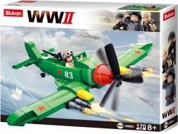 Set di Costruzione Aereo da Caccia Sovietico Ilyushin II - Sluban