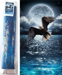 Pittura diamantata Cacciatore notturno 80 × 40 cm