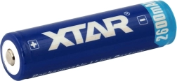 Xtar Samsung 18650 batteria Li‑ion 3,7 V 2600 mAh con circuito di protezione