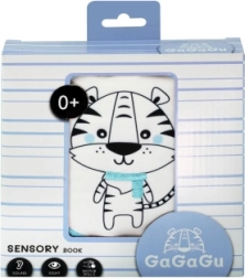 Libretto sensoriale in stoffa per bebè Tigre GAGAGU