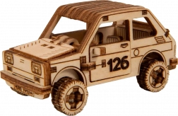 Puzzle 3D in legno – modello auto da rally 3