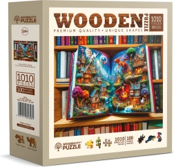 Puzzle in legno Fiabe Magiche 1010 pezzi WOODEN CITY