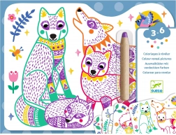 Djeco Colorazione Magica Famiglia Boschetta