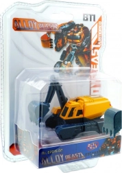 Trasformatore camion e macchinario edile-robot