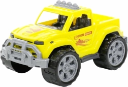 Auto di plastica Legion giallo 39 cm