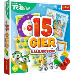 Kaleidoscopio 15 giochi TREFLIKI – gioco da tavolo per famiglie
