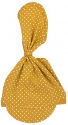 Cappellino-foulard da neonato in cotone Nicol Michelle