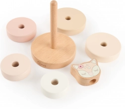 Torre impilabile in legno cerbiatto Ella Bieco