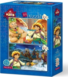 Puzzle Aladino e la lampada magica 2×100 pezzi
