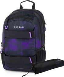 Zaino e astuccio per studenti OXY Sport Grunge girl – set