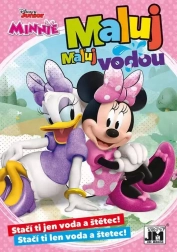 libro da colorare A5 dipingi con l’acqua Minnie