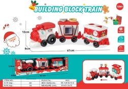 Trenino di Natale con vagoni e forme per bambini