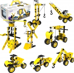 Woopie Veicoli da Costruzione 8in1 Set Costruttivo Blocchi