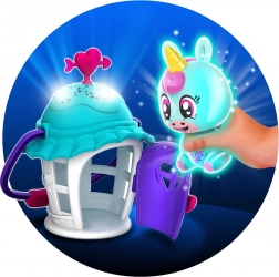 Casetta luminosa con unicorno Lumiluvs