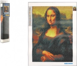 Pittura a diamante Mona Lisa 30x40 cm
