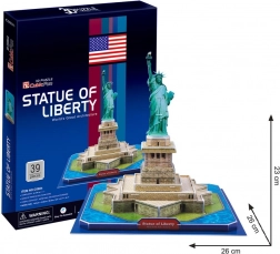 CubicFun puzzle 3D Statua della Libertà 39 pezzi