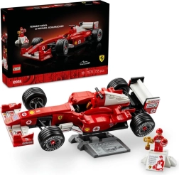 Lego Icons Ferrari F2004 con minifigurina di Michael Schumacher
