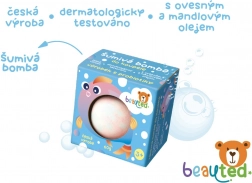 Bomba da bagno frizzante con probiotici Beauted per bambini