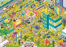 Puzzle 500 pezzi Dove si trova Smiley?
