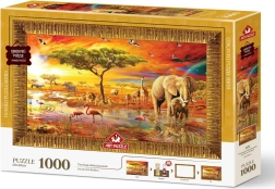 Art Puzzle puzzle con cornice e colla 3in1 1000 pezzi – Re