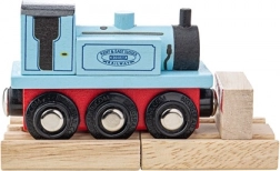 Bigjigs Rail locomotiva a vapore in legno Terrier – blu