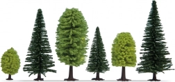 Noch bosco misto – set di 10 alberi